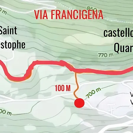 アパート Nel Cuore Della Via Francigena アオスタ